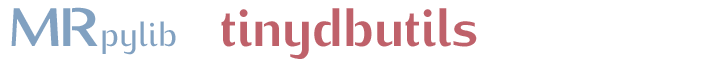 Logo MRTinyDButils