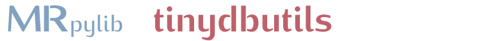 Logo MRTinyDButils